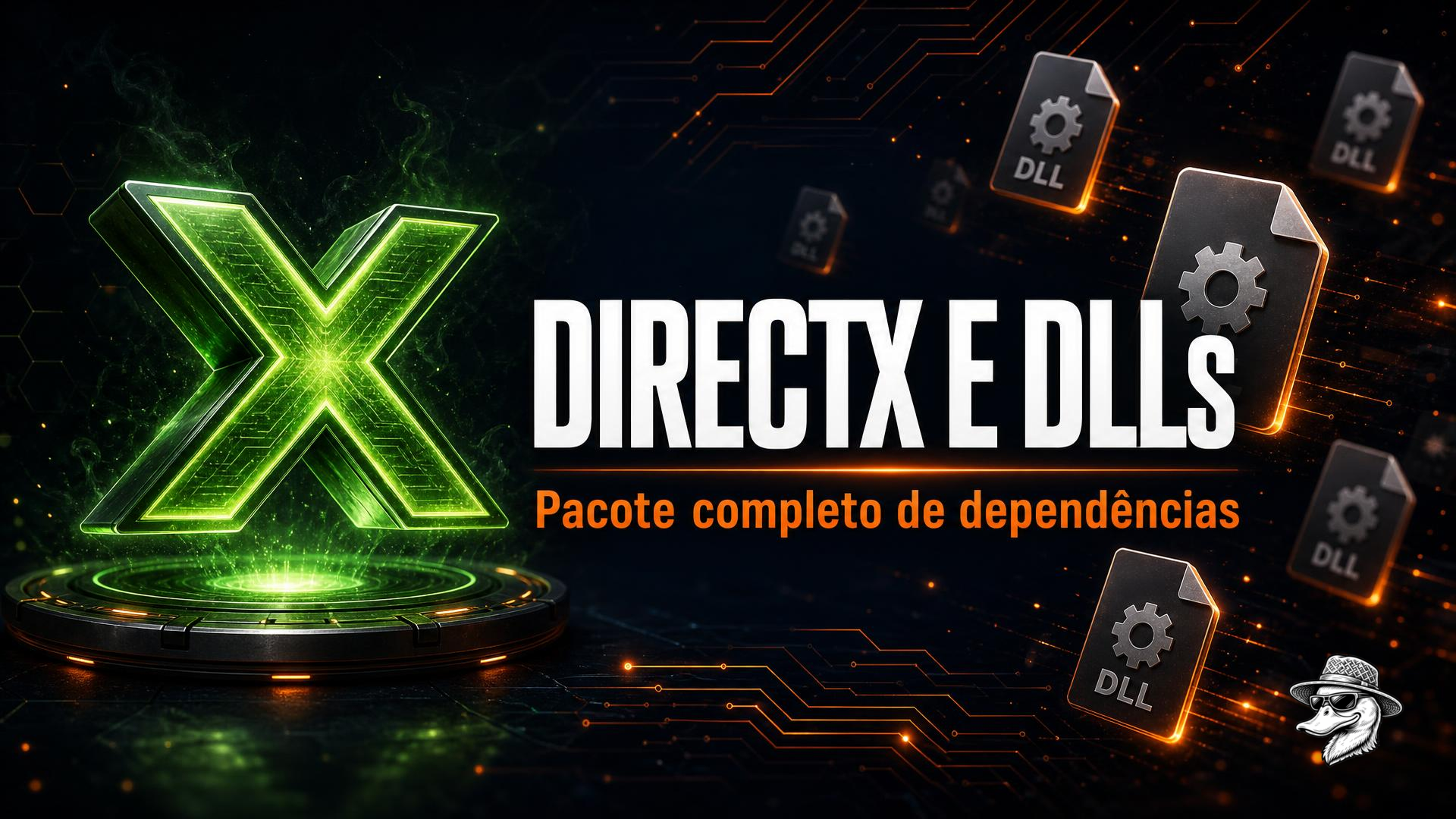 Pacote DirectX e DLLs necessárias